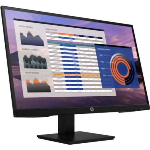 HP P27h G7 27-inch FHD IPS Anti-Glare Monitor with multiple connectivity options and height adjustable stand.